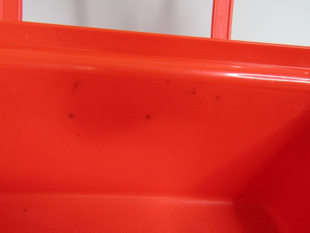 Vintage Tupperware Pack N Carry Lunch Box & Handle + 3 Containers READ