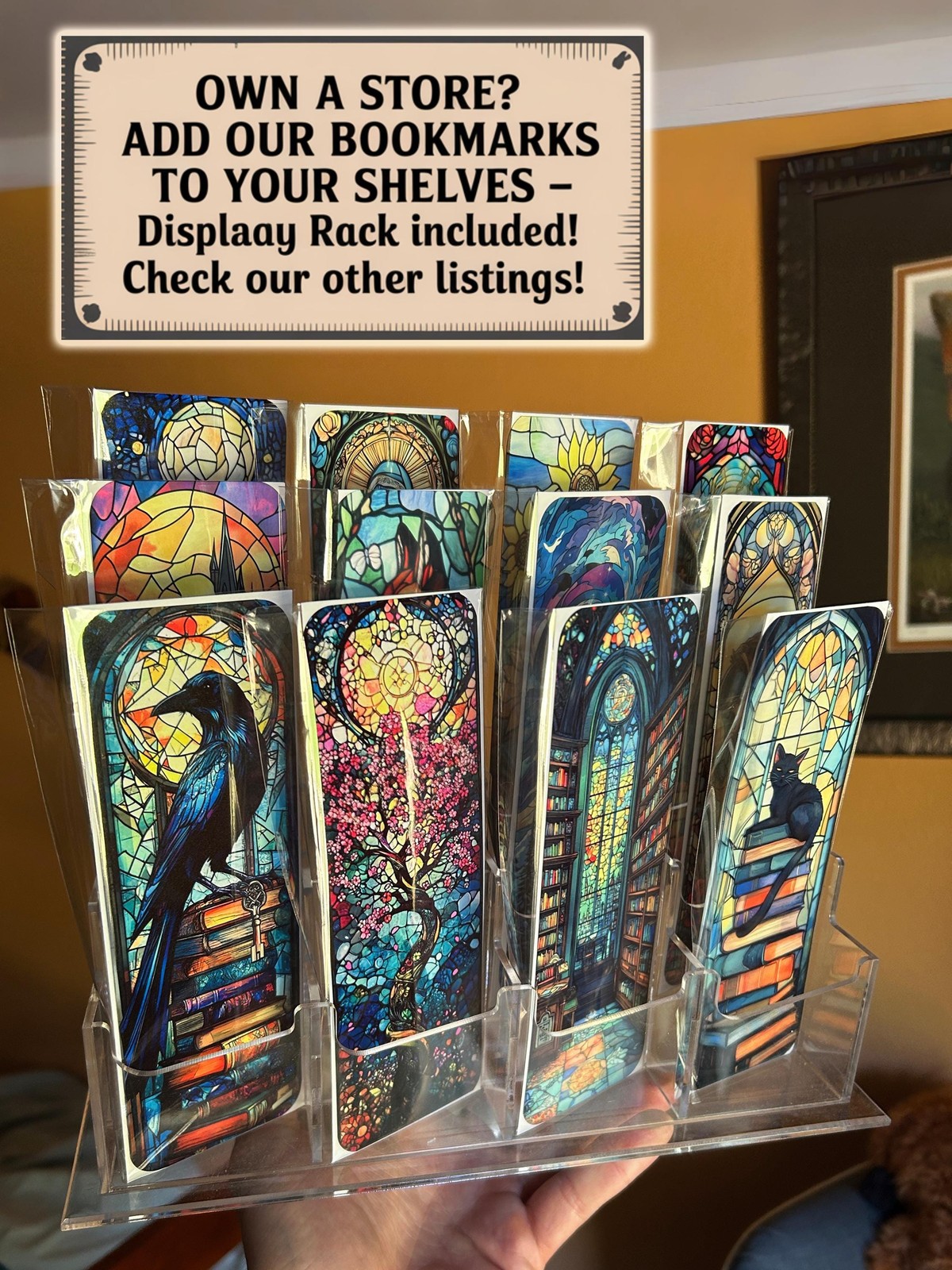 Lion and the Lamb Bookmark – Christian Faith Gift, Biblical Symbolism,