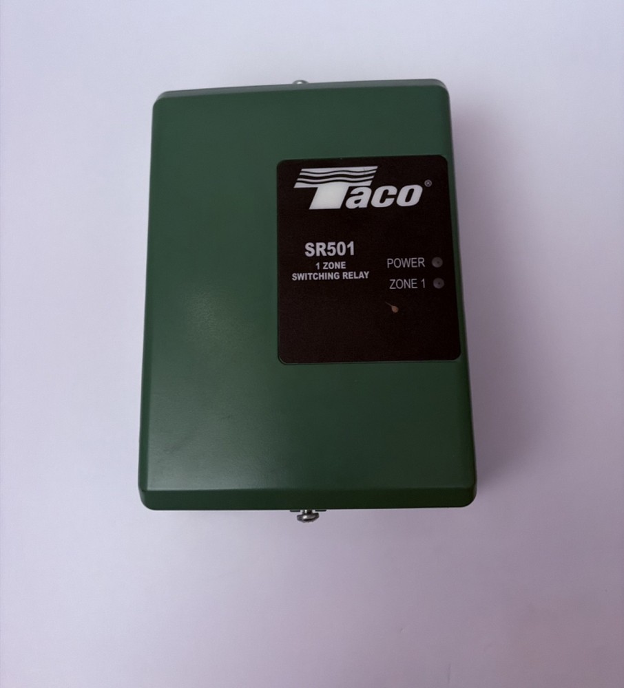 Taco SR501-4 Switching Relay 1 Zone Circulator Pump Control