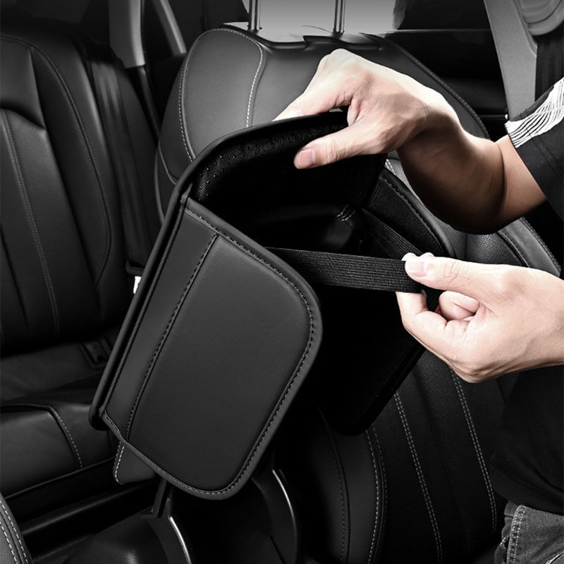 Car Armrest Cushion Cover Center Console Box Pad Mat with Pocket For Honda New