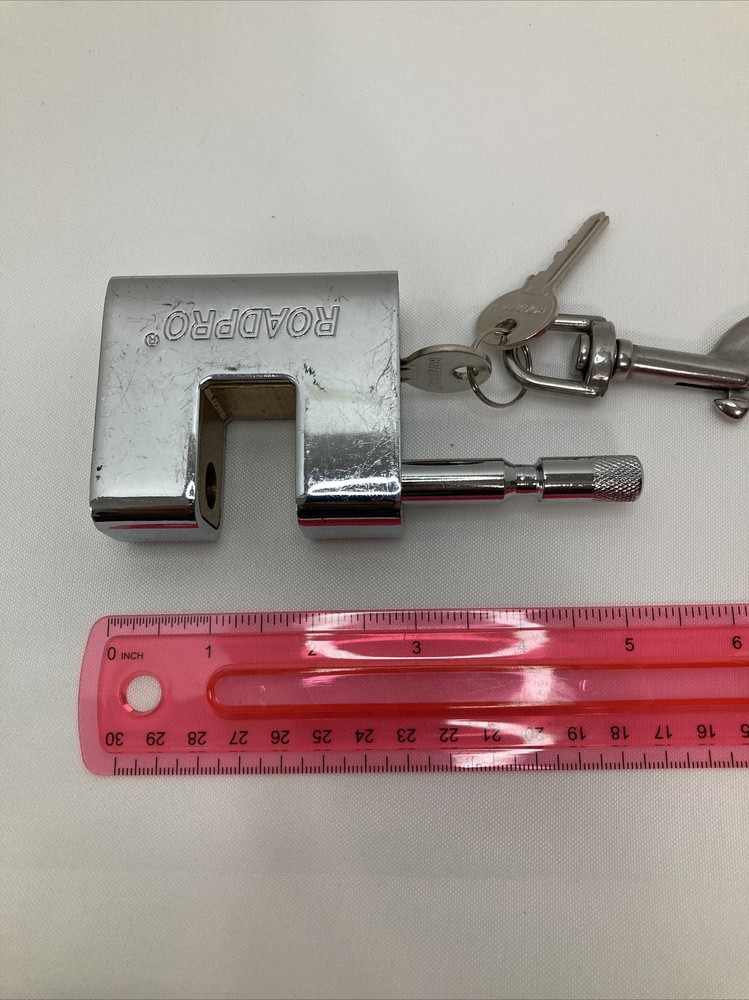 Roadpro 70 mm High Security Brass Lock