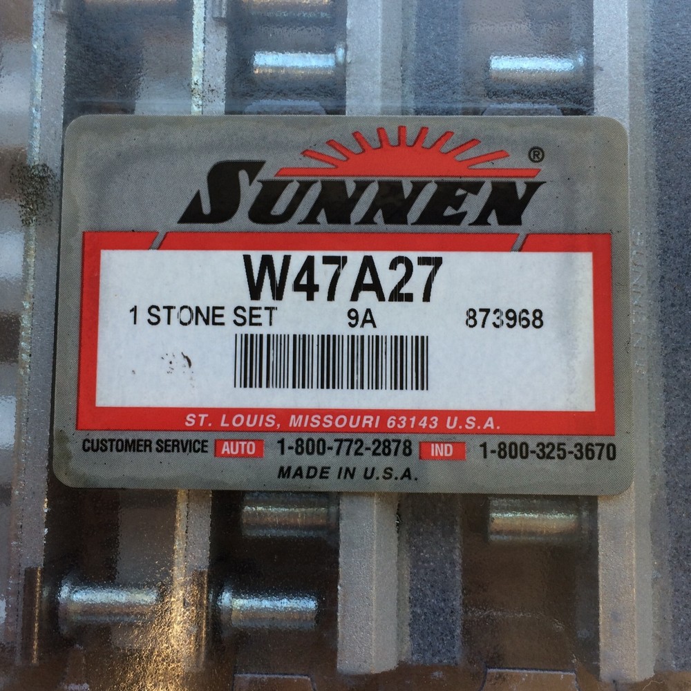 Sunnen W47A27 Stone Set NOS