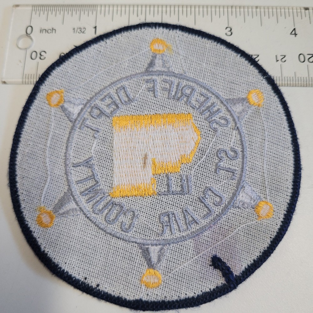 St. Clair County Illinois Sheriff's Patch