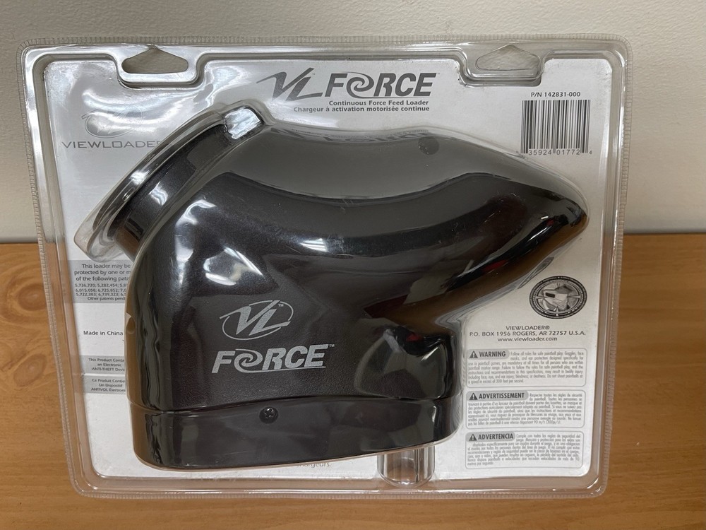 VIEWLOADER VL FORCE ELECTRONIC PAINTBALL LOADER HOPPER 200 Round NEW SEALED