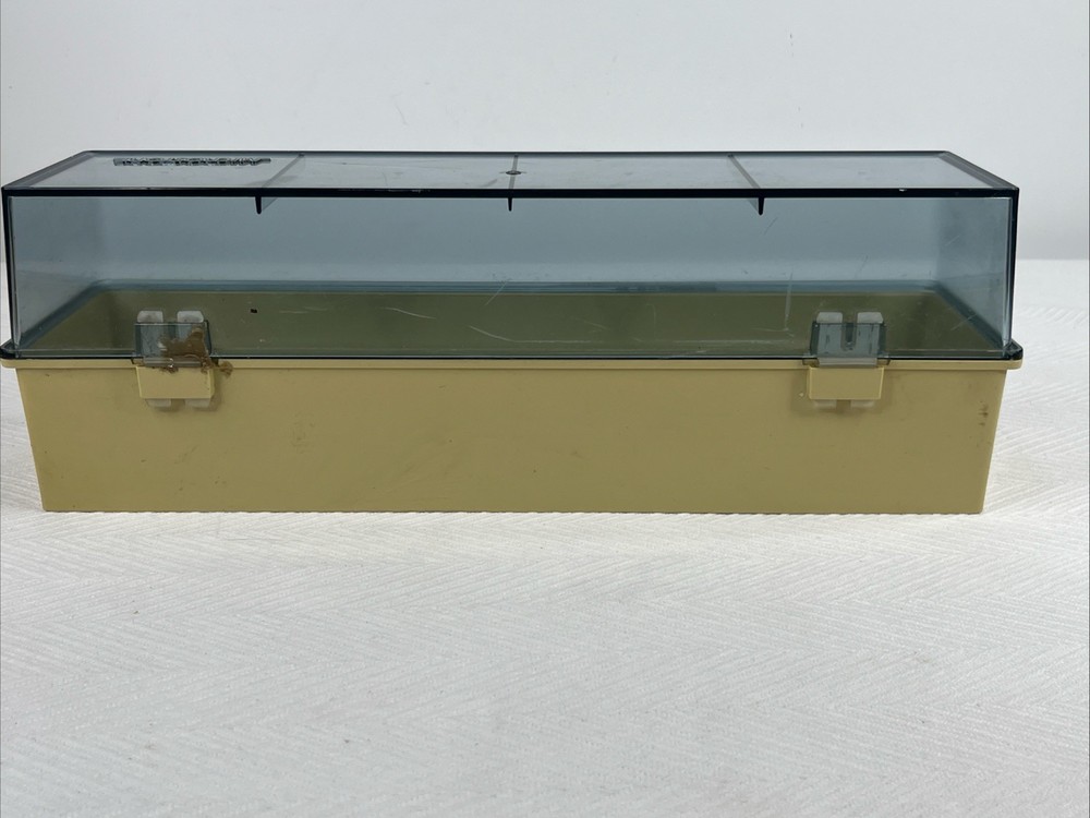 Vintage Microstore 3.5" Floppy Disk Storage