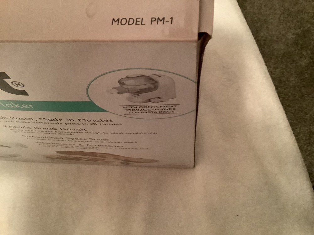 Cuisinart PM-1 Pastafecto Pasta & Bread Dough Maker White Automatic