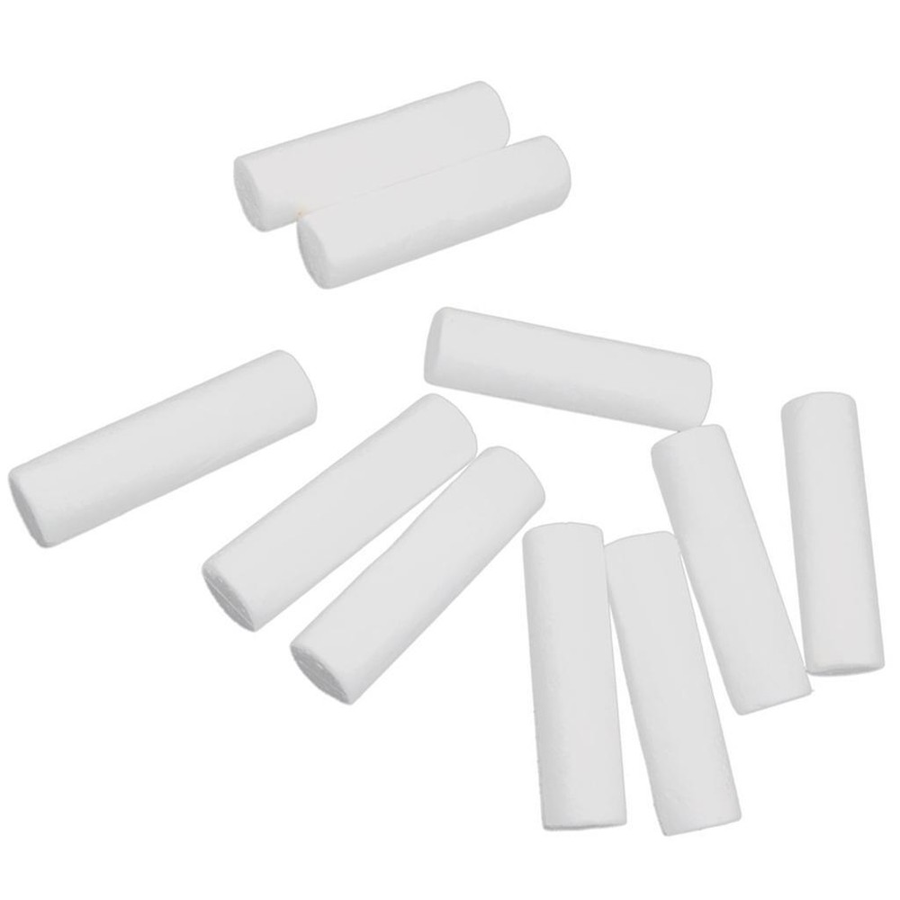 10pcs White Modeling Crafts Polystyrene Foam Cylinder