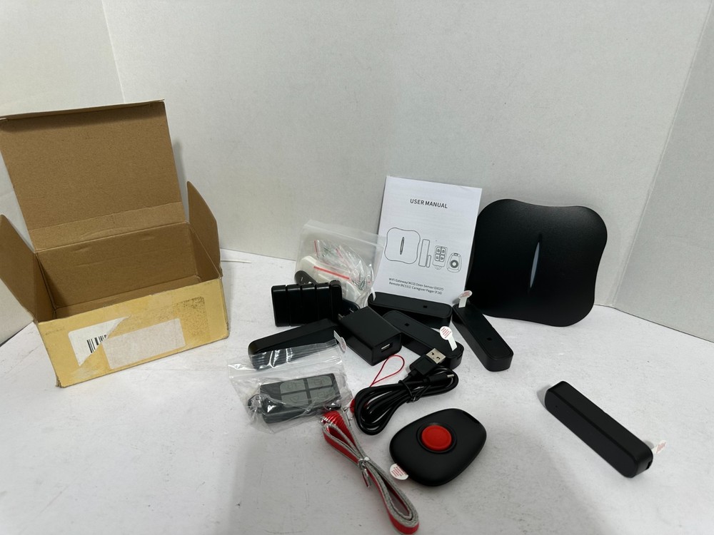 Wireless Home Security System with Google Assistant and Amazon Alexa