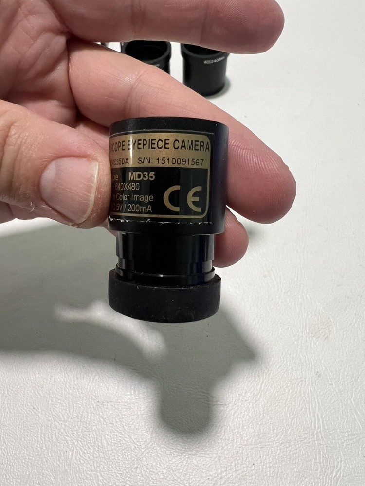 Amscope Microscope Md35 Eyepiece Wf25x Wf10x