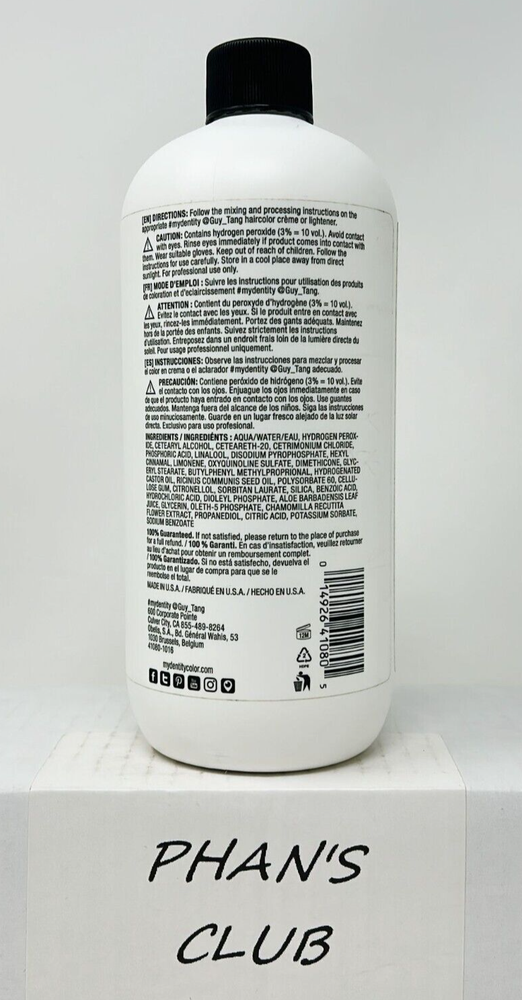 @Guy-Tang #mydentity 10v Permanent Developer 16 fl. oz.