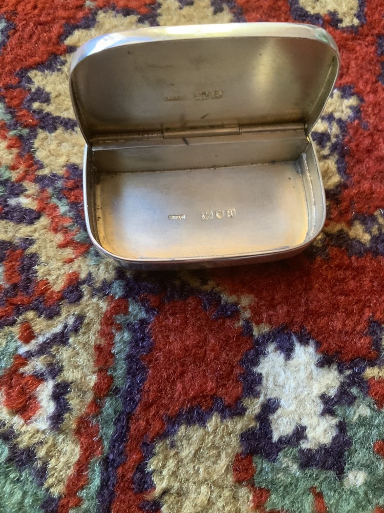 Sampson Mordan Hallmarked Solid Silver Match / Vesta Case 1896 Trick Opening