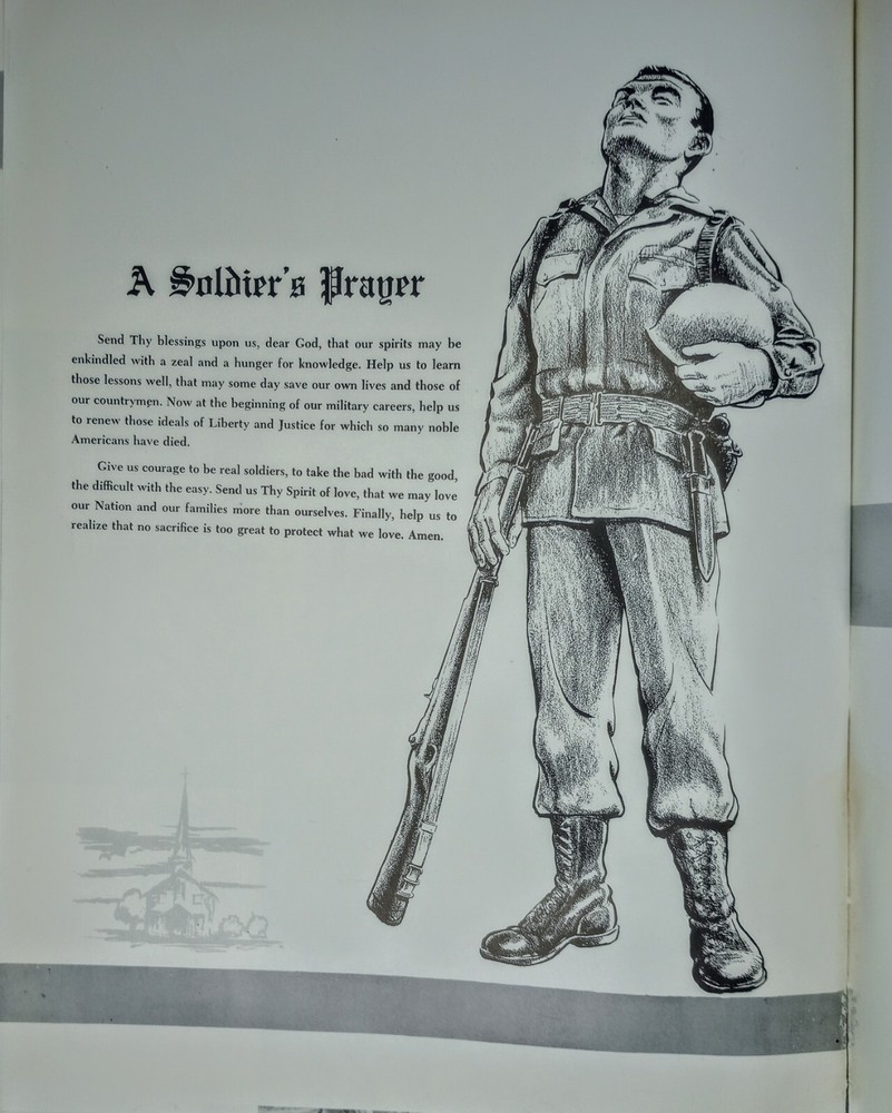 Basic Training Book Army Company B, First Battalion First Training Regiment 1959