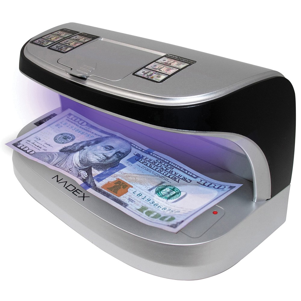 V27 Desktop UV Counterfeit Detector Micro Print Magnifier