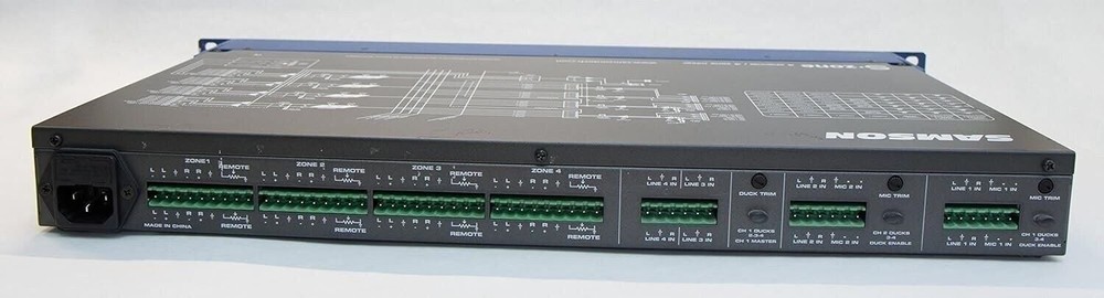 Samson S-zone 4-Input/4-Zone Stereo Mixer