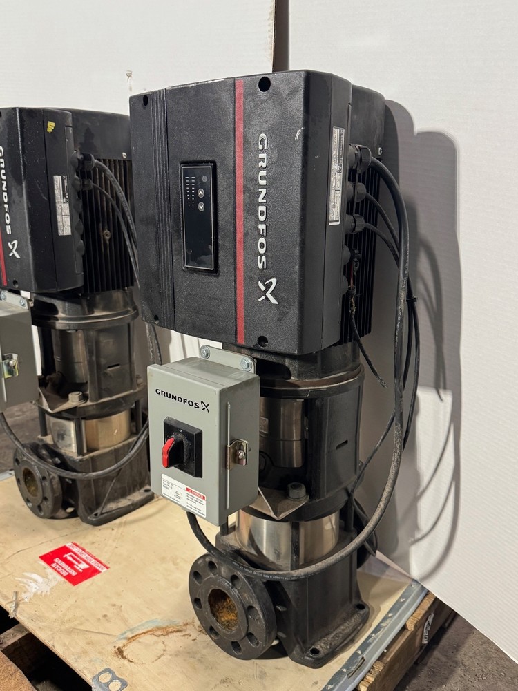 (2) GRUNDFOS 5 HP Vertical Pumps