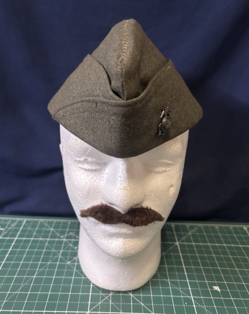 WW2 USMC Rare Winter Overseas Hat