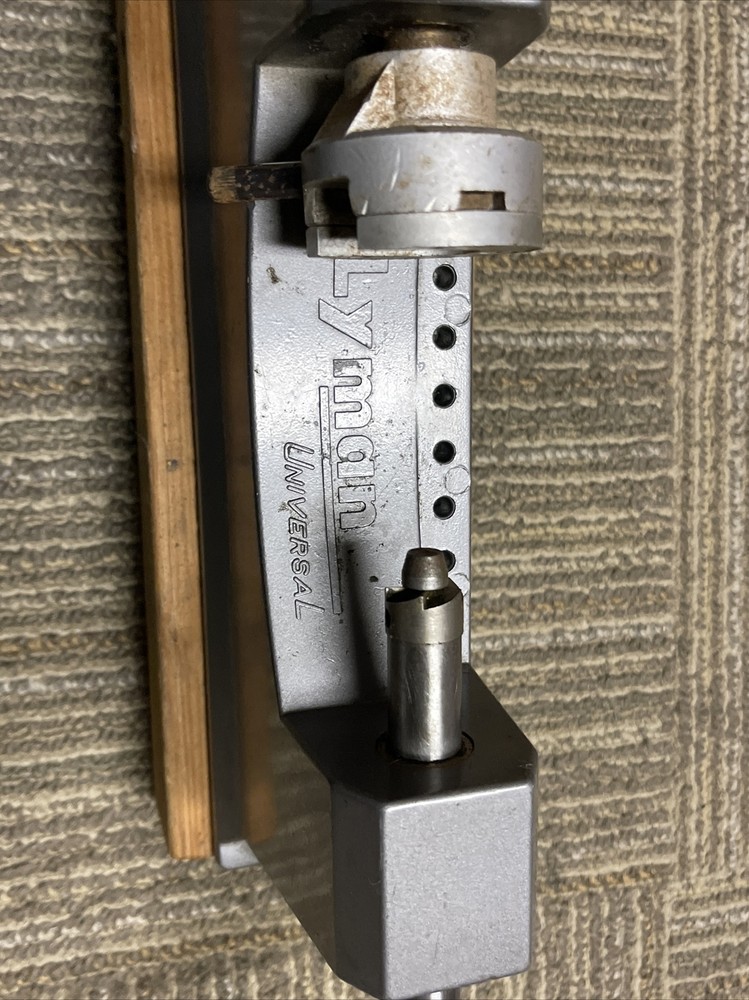 Vintage Lyman Reloading Universal Trimmer