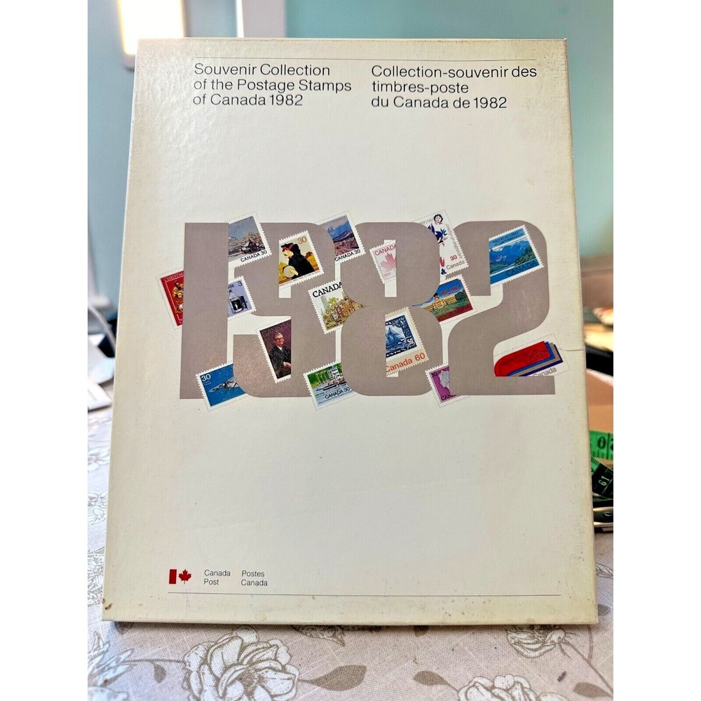Canada 1982 Year Book Stamp Collection – Complete Mint Condition