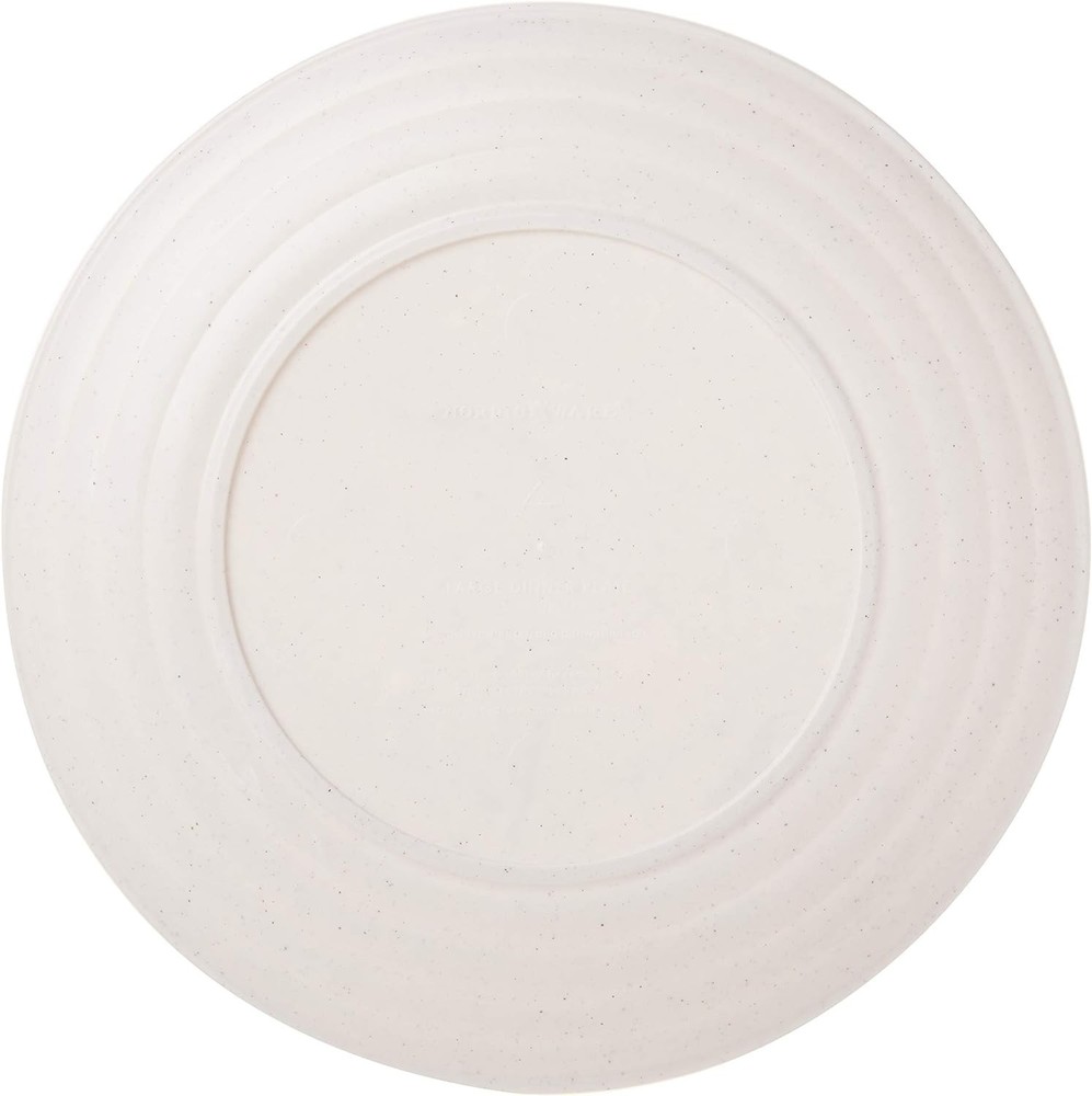 Polypropylene Plates Microwave Serveware, 10", White