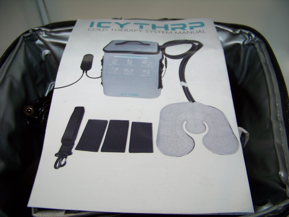 ICYTHRP Cold Therapy Machine with Programmable Timer Portable Ice Machine **READ