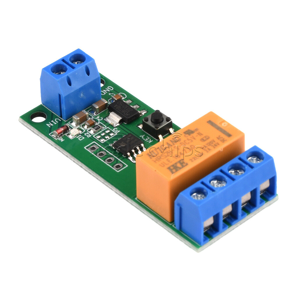 DC5/6/9/12V Motor Reverse Polarity Module Time Adjustable Delay Relay Module New