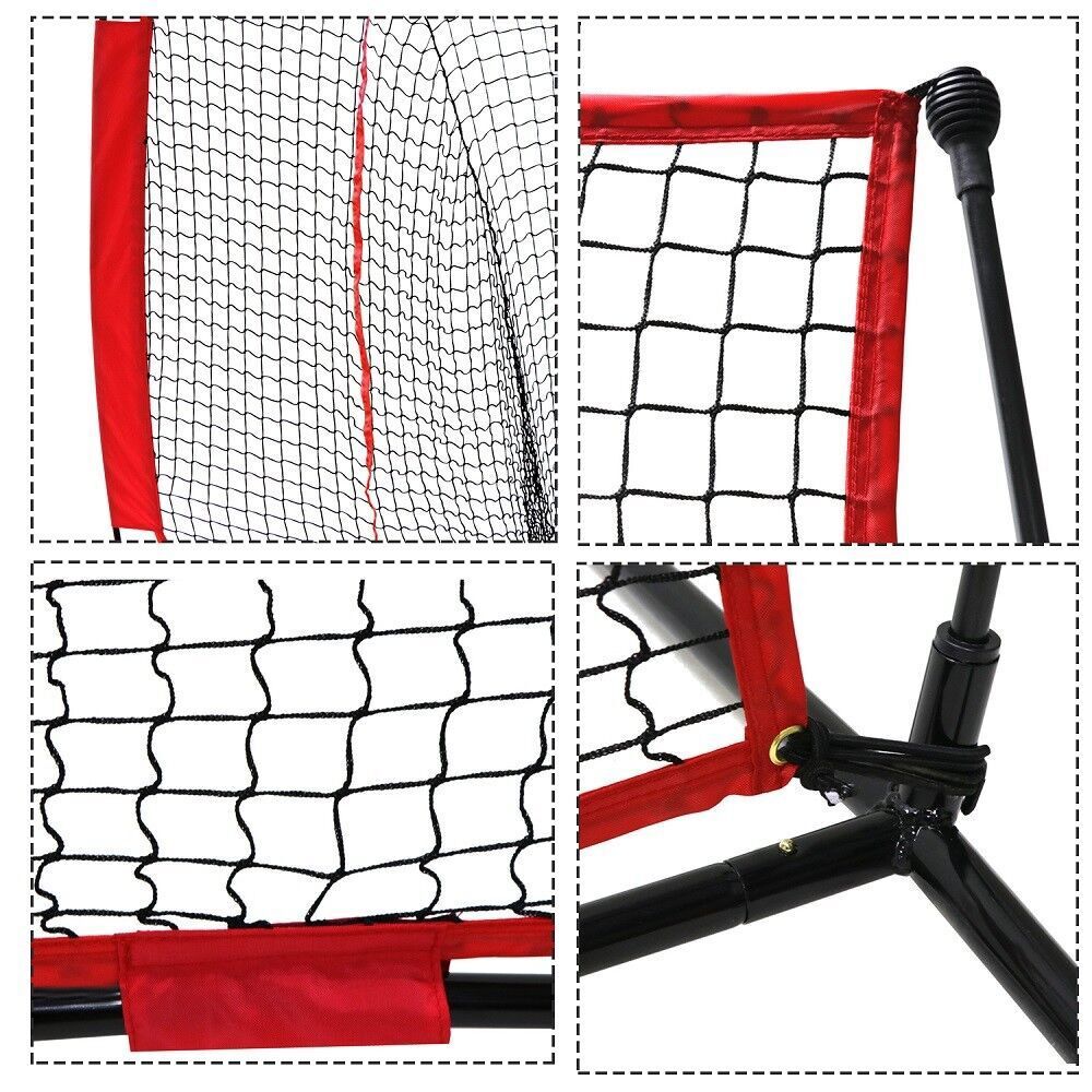 7 x 7' Baseball Softball Hitting Pitching Batting Catching Net w/ Bag