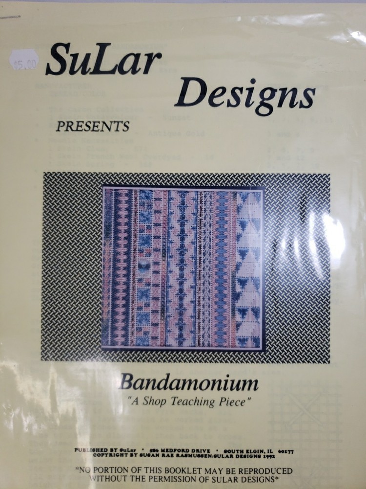 SuLar Designs Bandamonium Guide Chart Pattern