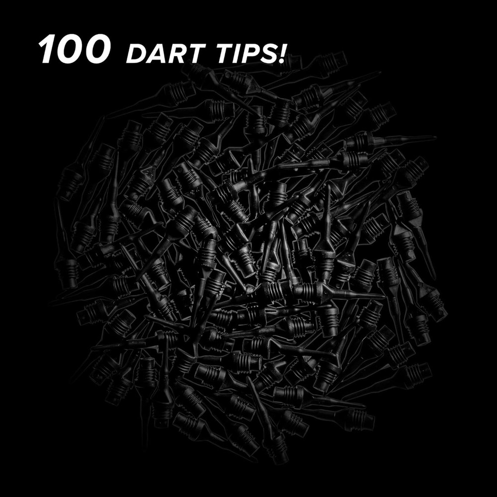 Dart Accessory: Tufflex II 1/4 Thread Soft Tip Points 100 Pack