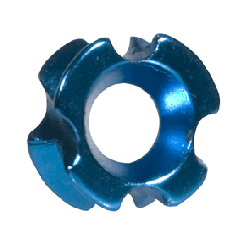 OMP StringLove Tri View Peep 3/16" Blue