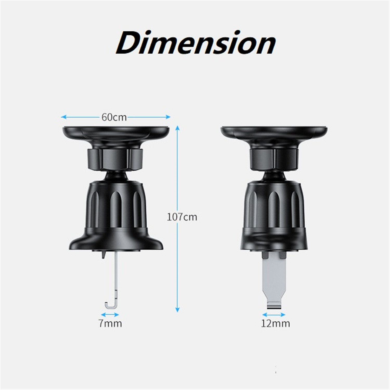 360° Rotation Strong Magnetic Mag Safe Air Vent Car Mount Dashboard Phone Holder