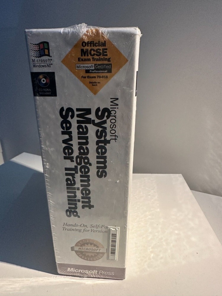 Microsoft Systems Management Server 1.2 Training Kit Sealed MSCE NIB NEW