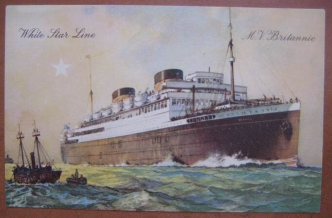 BRITANNIC (White Star) c1932