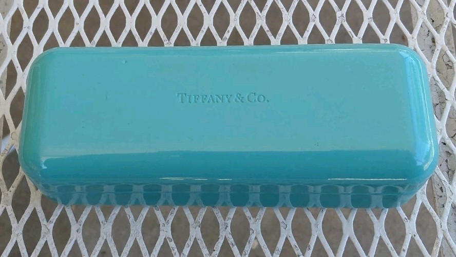 ​Tiffany & Co. Hard Shell Eyeglass Case Blue Robin Clamshell Replacement Case