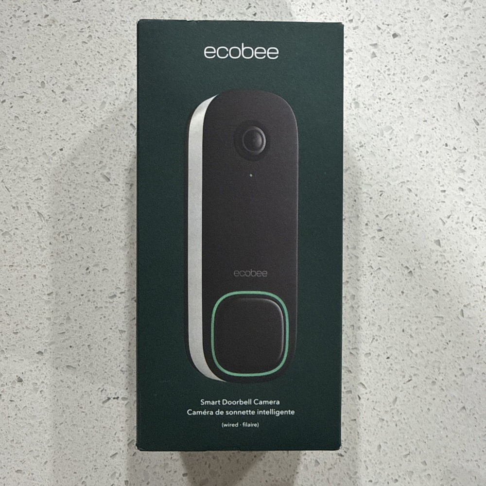 Ecobee Smart Wired Doorbell Camera-New