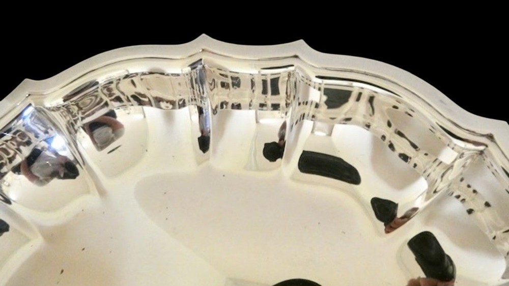 Two Silver Plated Serving Trays