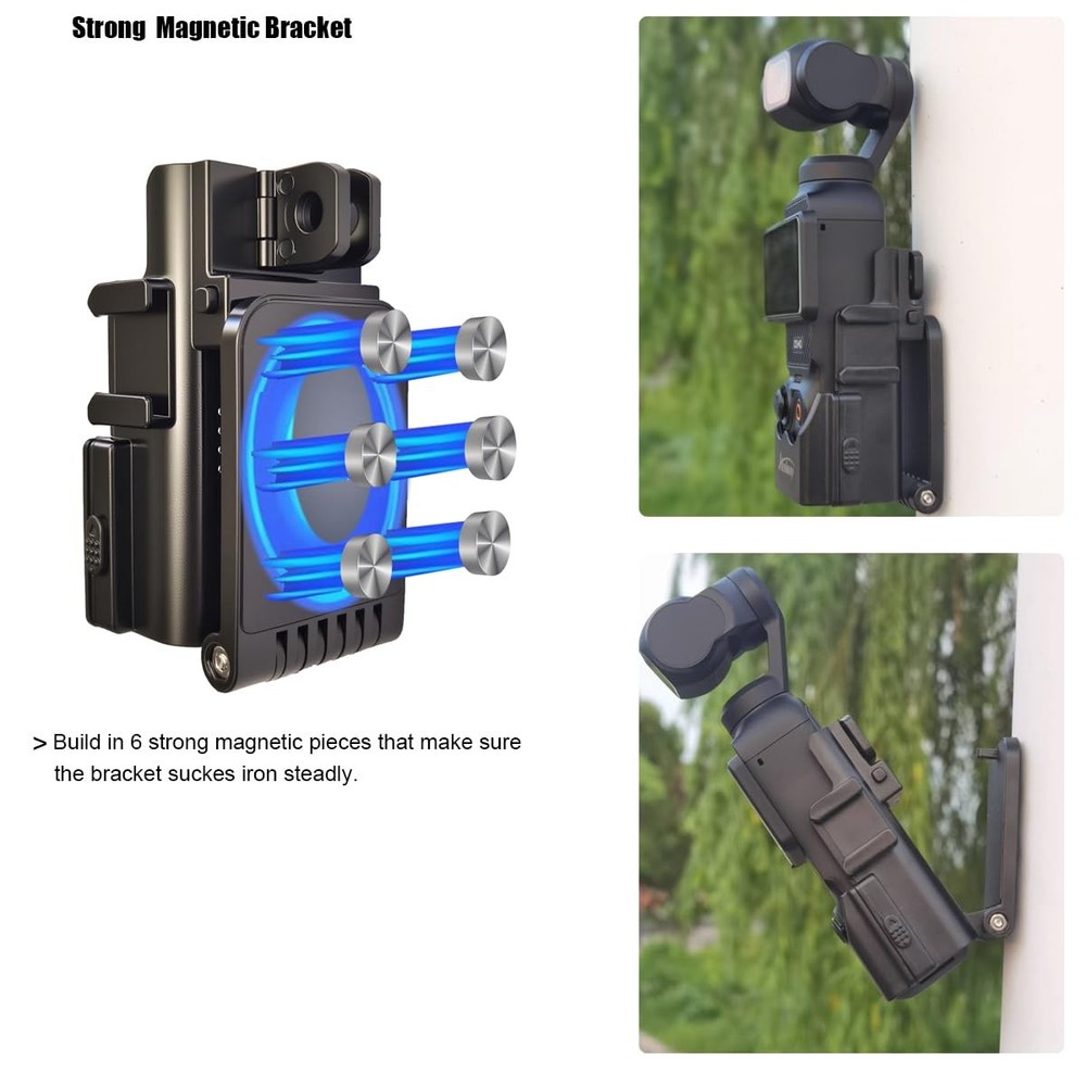Accessories Kit for DJI Osmo Pocket 3 Creator Combo Case Magnetic Bracket...