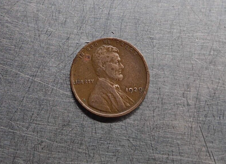 1929 wheat penny no mint mark