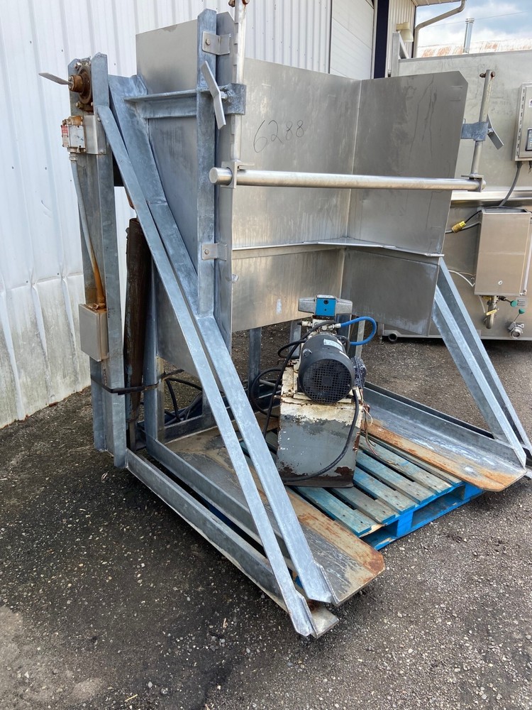 MTC 60" Vat Dumper Galvanized Frame Model: LEC