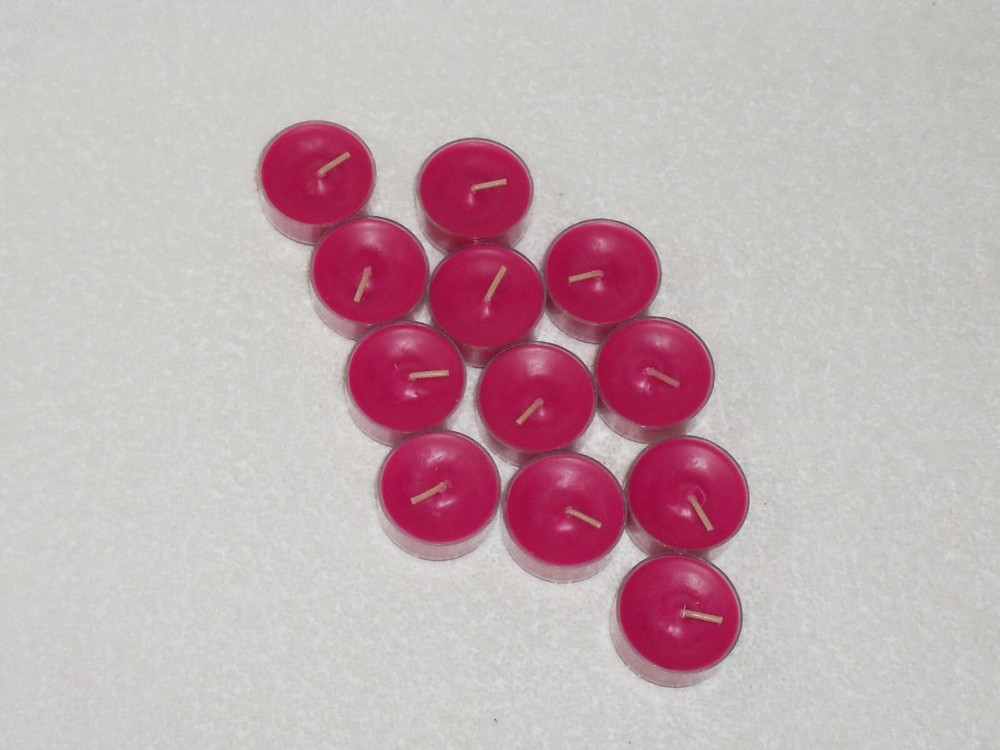 Partylite Raspberry Macaroon Tealights -- NIB