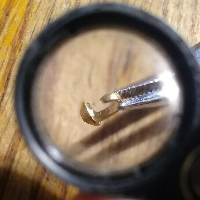 14K Yellow Gold 4-(Four) Single Cup Bead Tips