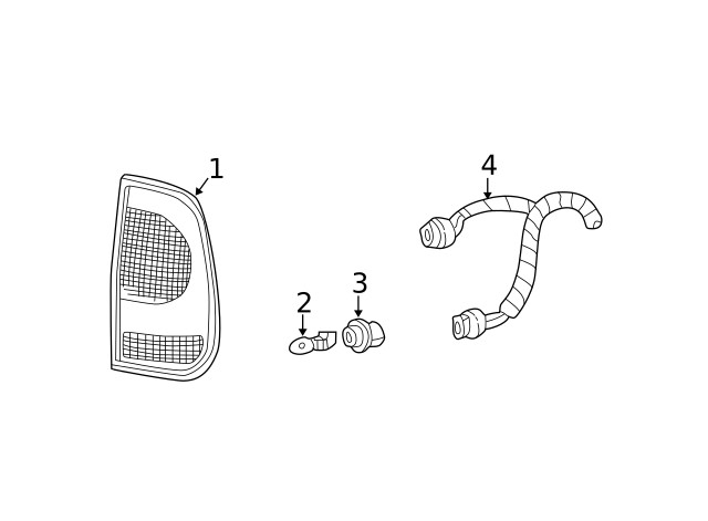 Genuine Ford Socket 2U5Z13411TA