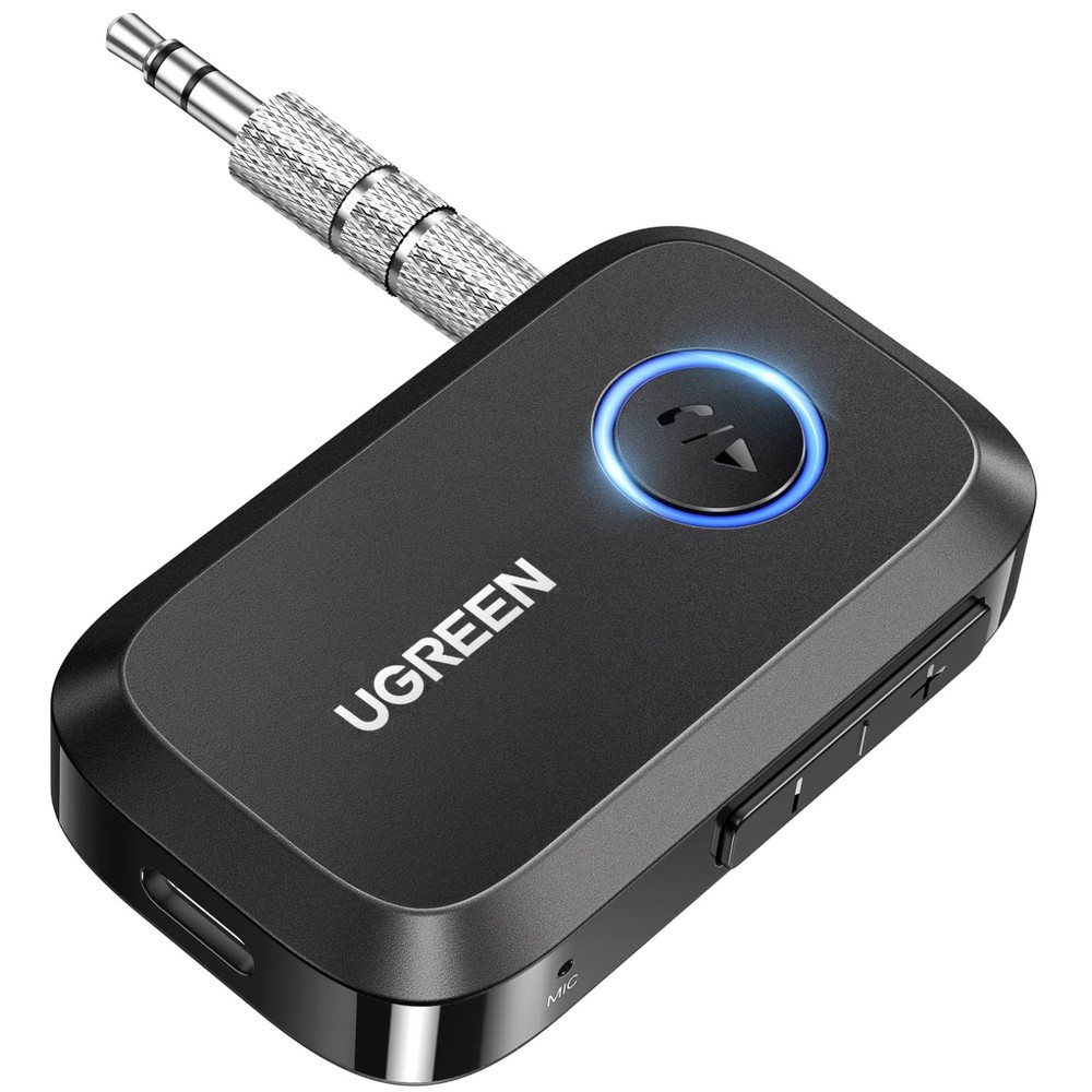 5.4 Aux Bluetooth Adapter, Noise Cancelling 3.5Mm AUX Bluetooth Car Adapter, Wir