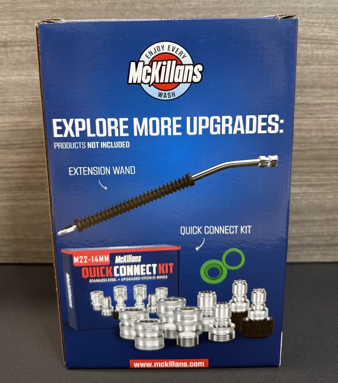 ✅McKillans Duo, Swivel Gun & Wide Mouth Foam Cannon, New📦