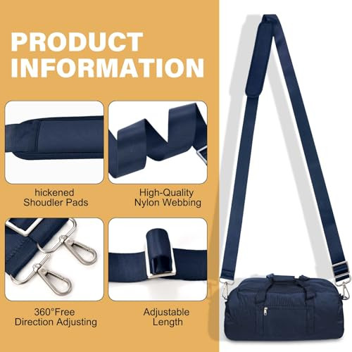 Universal Shoulder Strap - 57 inch Adjustable Bag Strap Replacement Non-Slip