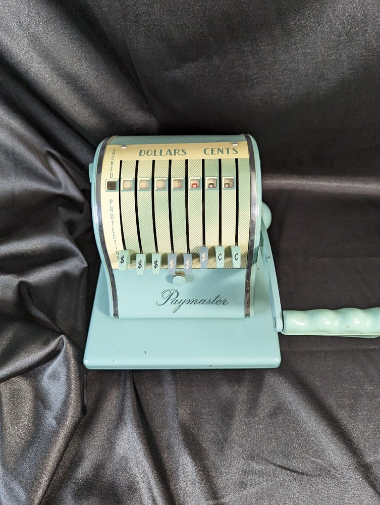 Paymaster Series X-2000 Check Writing Machine With Cover