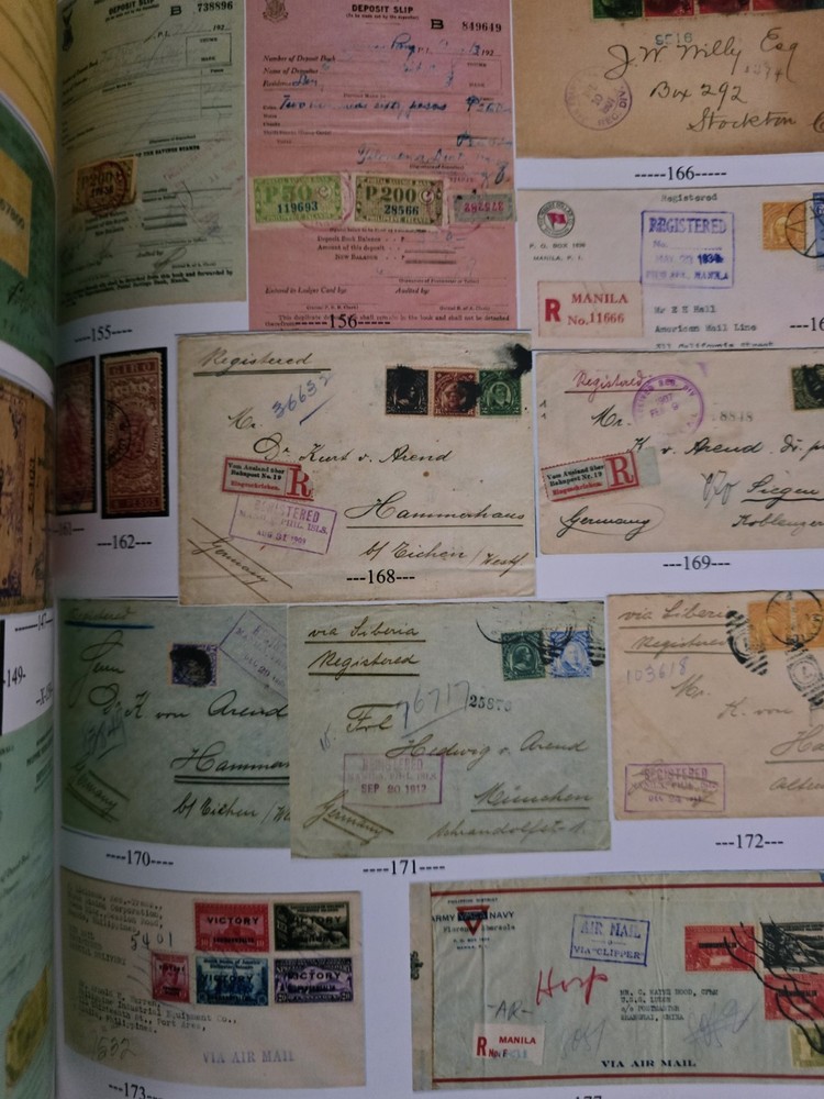 PHILIPPINES FILIPINAS Stamp Auuction Catalog William Oliver Collection