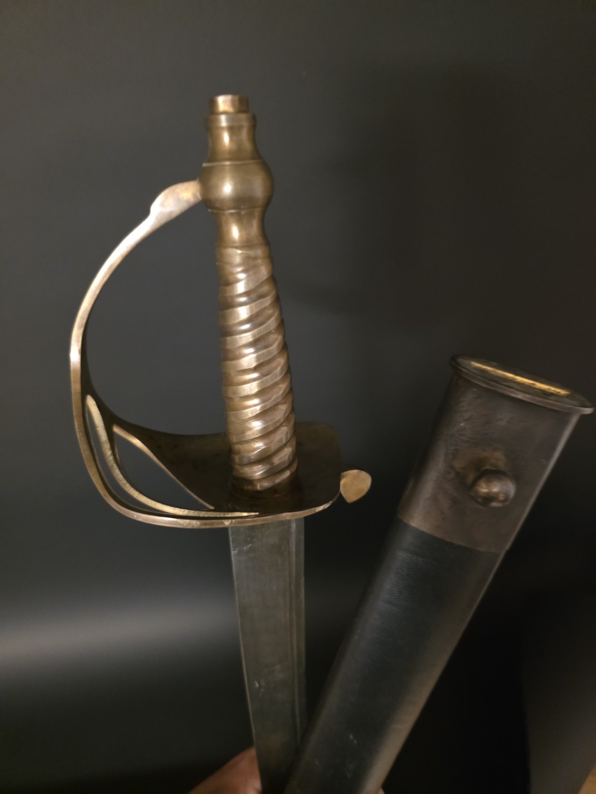 26" Antique Style Officers English Cutlass Hanger Sword Rev War