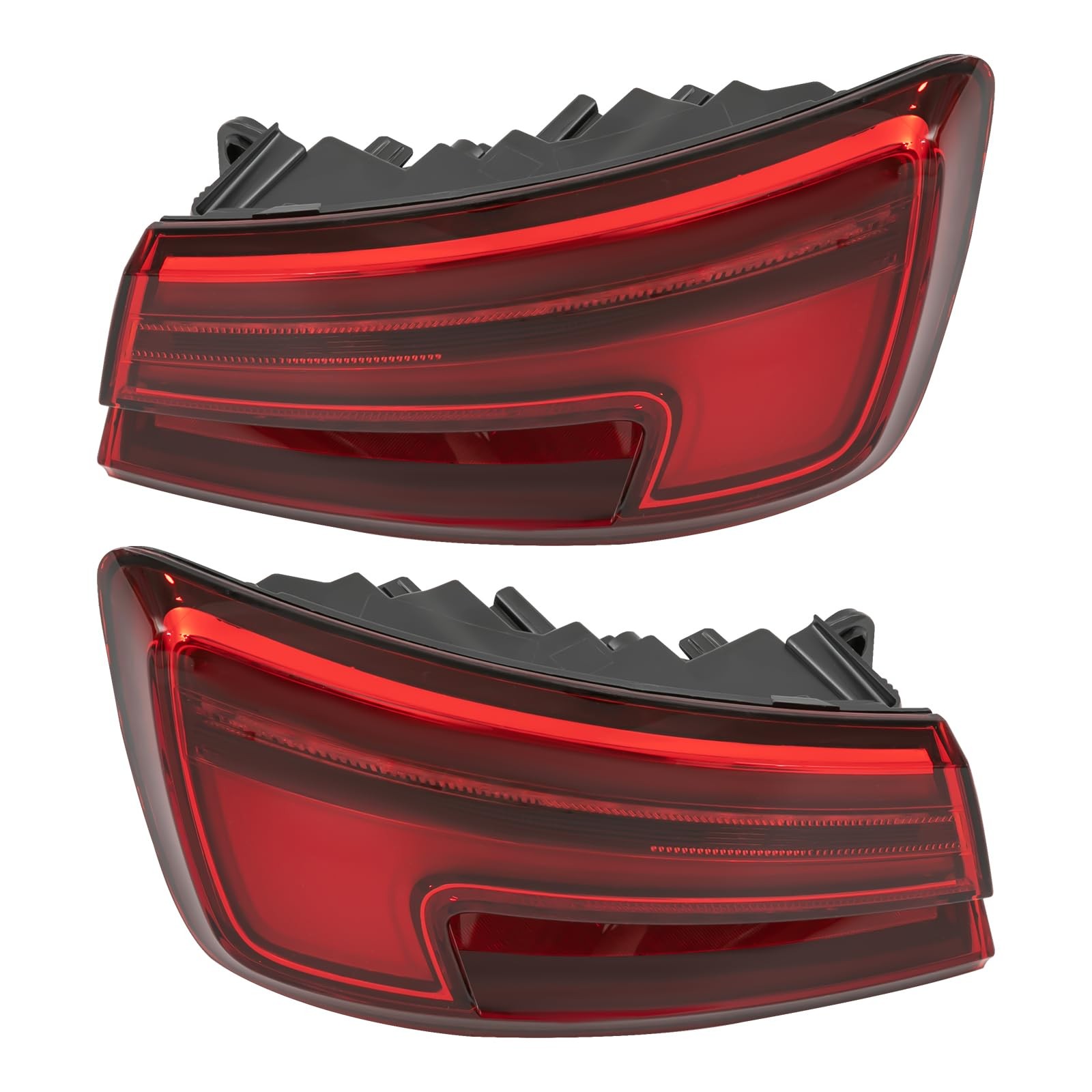 LED Tail Light for 2017 2018 2019 2020 Audi A3 8V Rear Outer Lamp Black Housing