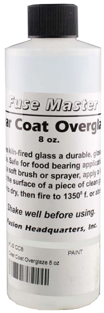 Fuse Master Clear Coat Overglaze 8oz.