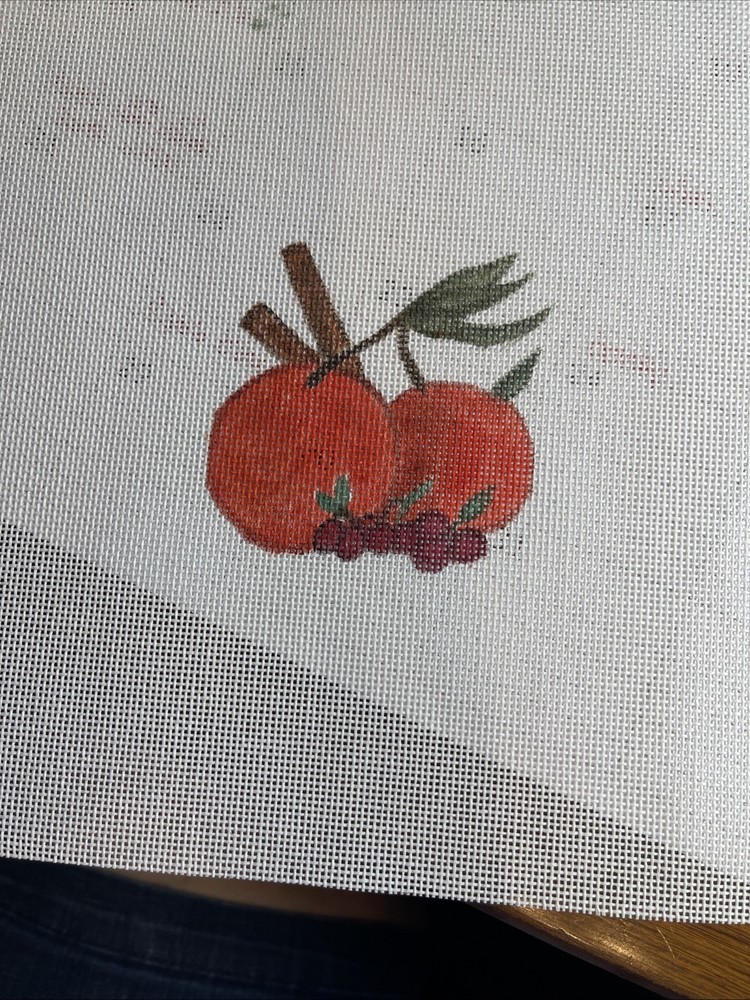 Oranges Needlepoint Canvas
